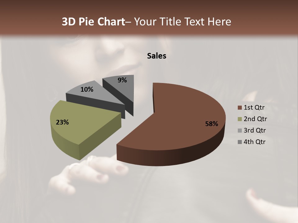 Outside Man Young PowerPoint Template