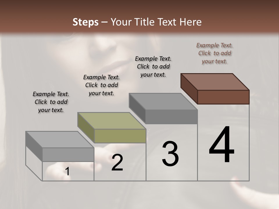 Outside Man Young PowerPoint Template