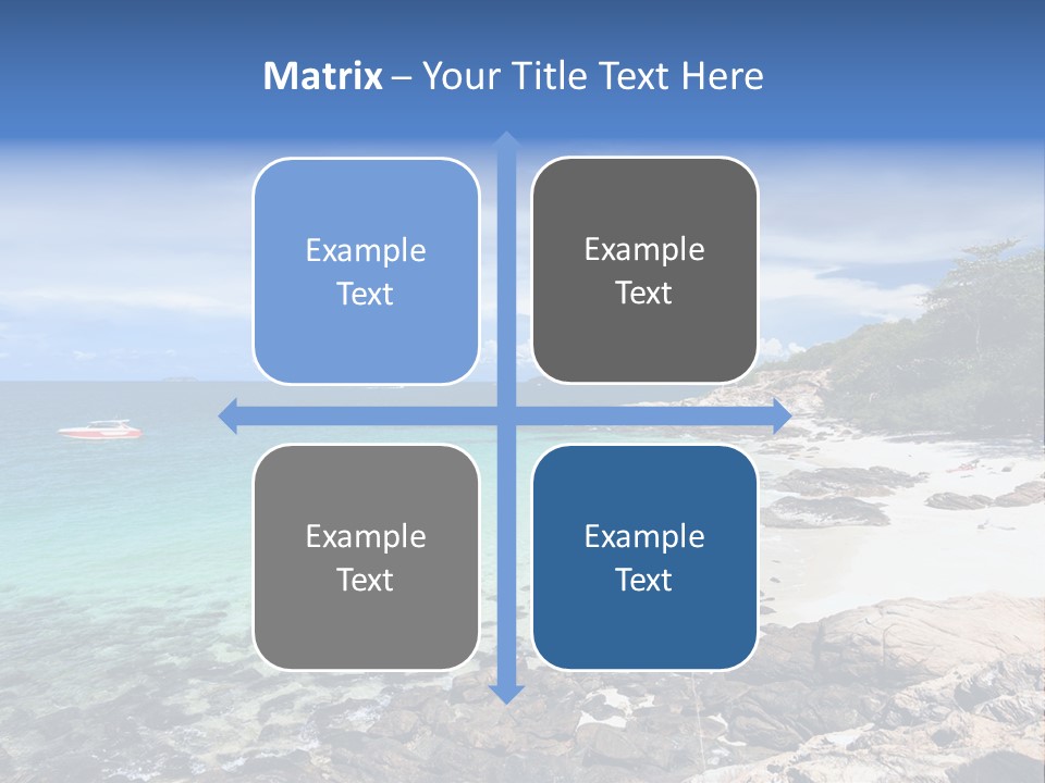 Foliage Surf Rock PowerPoint Template