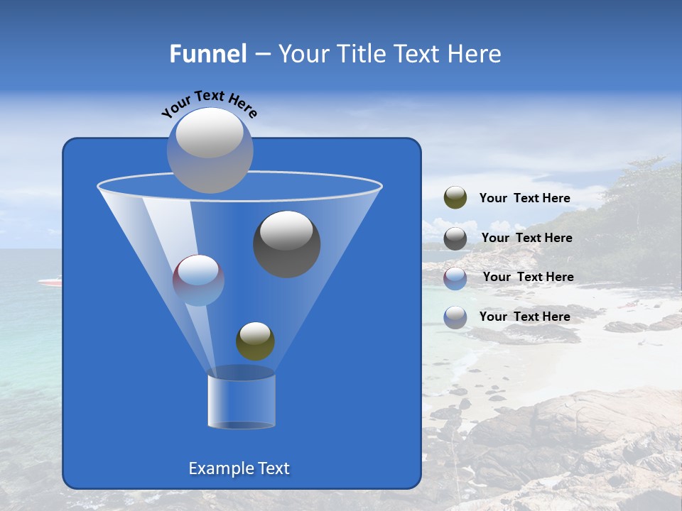 Foliage Surf Rock PowerPoint Template