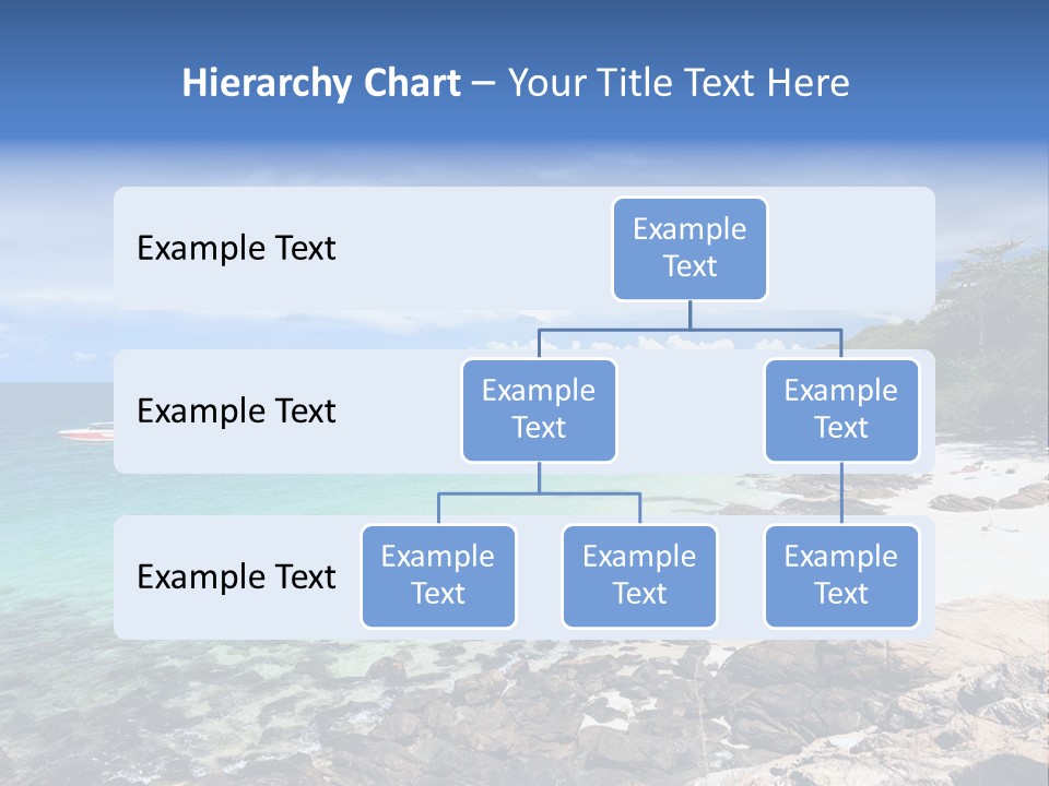 Foliage Surf Rock PowerPoint Template