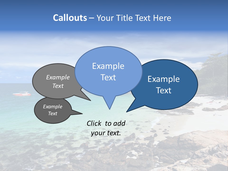 Foliage Surf Rock PowerPoint Template