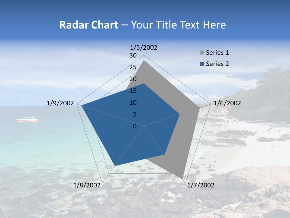 Foliage Surf Rock PowerPoint Template