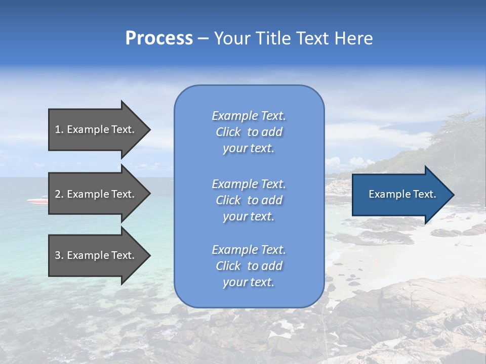 Foliage Surf Rock PowerPoint Template