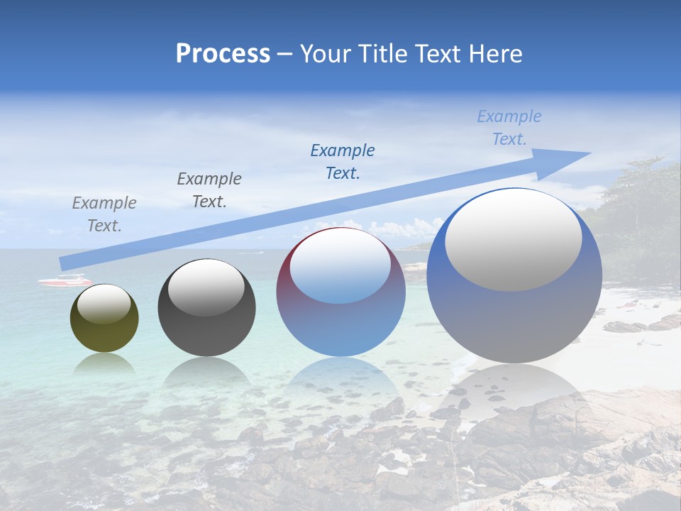 Foliage Surf Rock PowerPoint Template