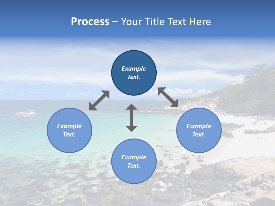 Foliage Surf Rock PowerPoint Template