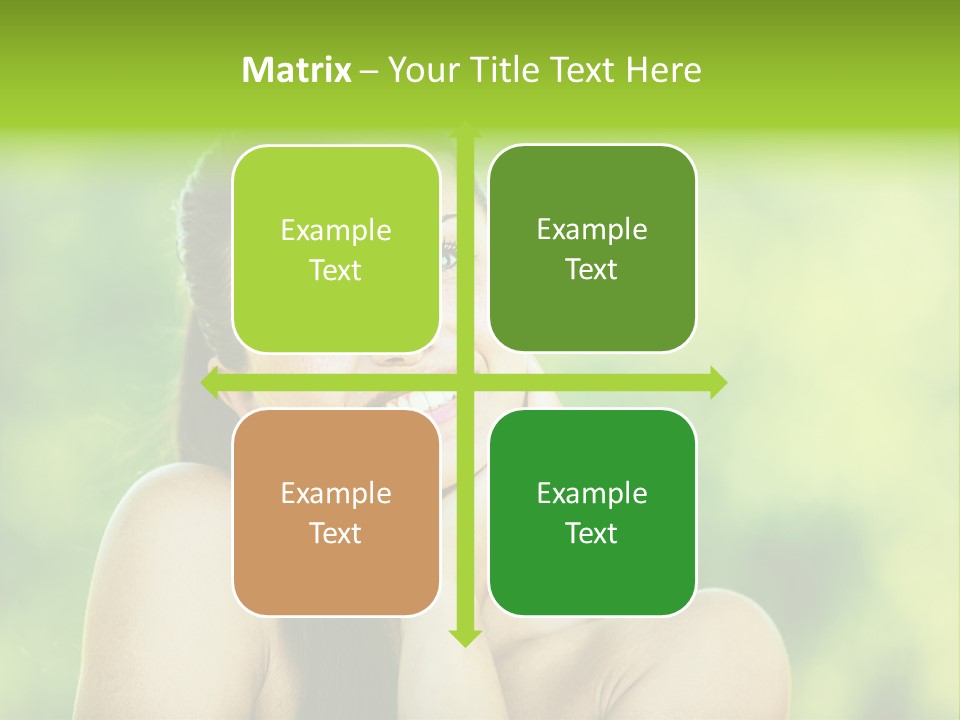 Lady Complexion Wellness PowerPoint Template