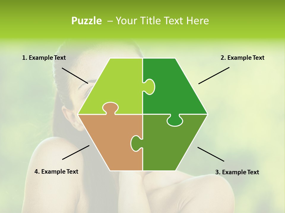 Lady Complexion Wellness PowerPoint Template