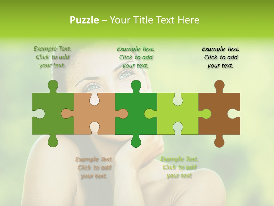 Lady Complexion Wellness PowerPoint Template