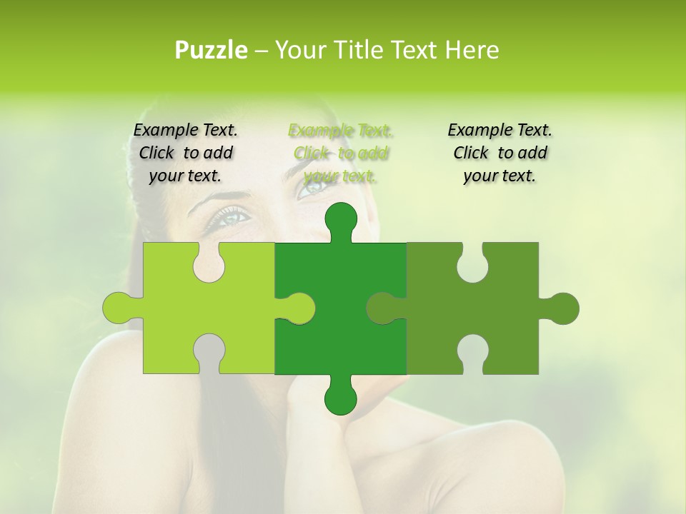 Lady Complexion Wellness PowerPoint Template