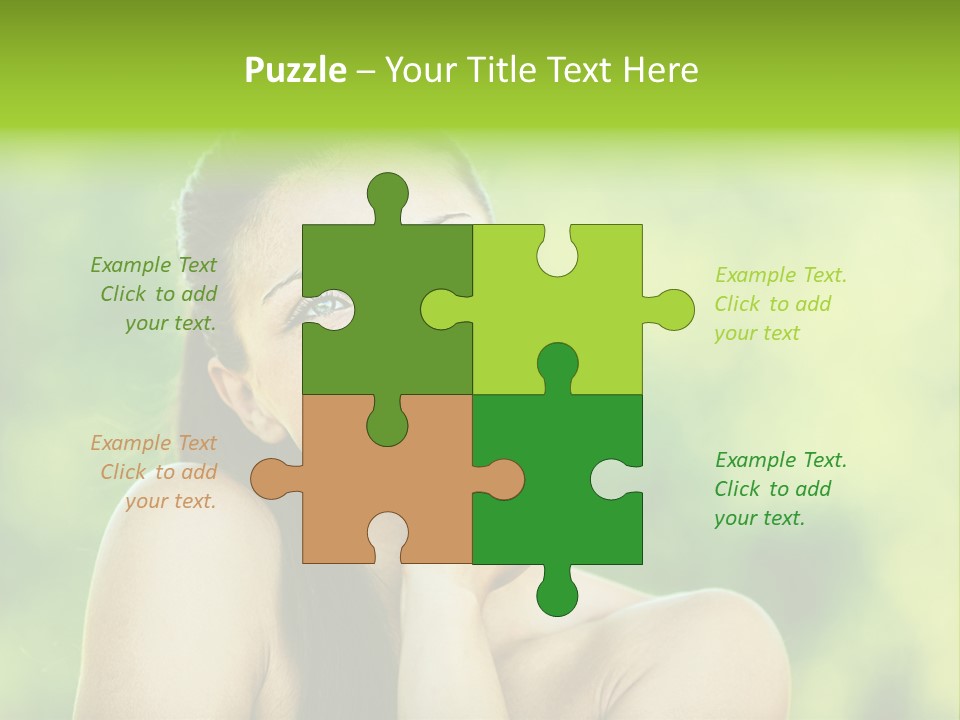 Lady Complexion Wellness PowerPoint Template