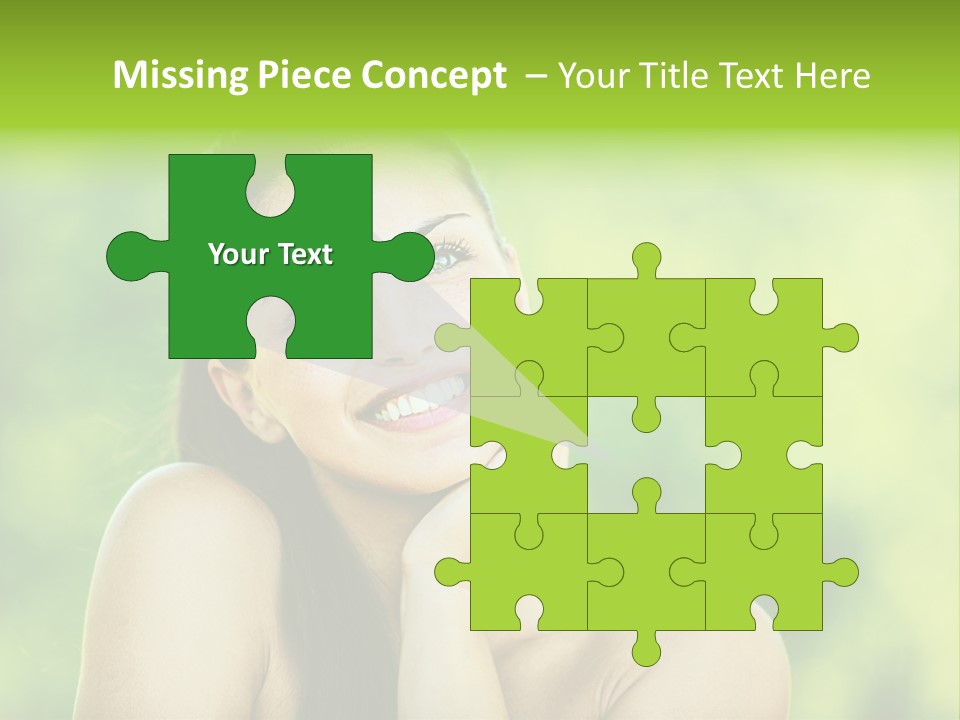 Lady Complexion Wellness PowerPoint Template