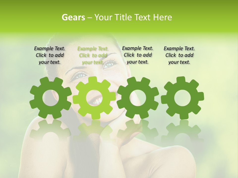 Lady Complexion Wellness PowerPoint Template