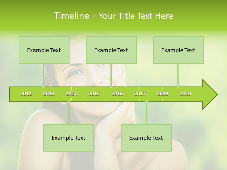 Lady Complexion Wellness PowerPoint Template