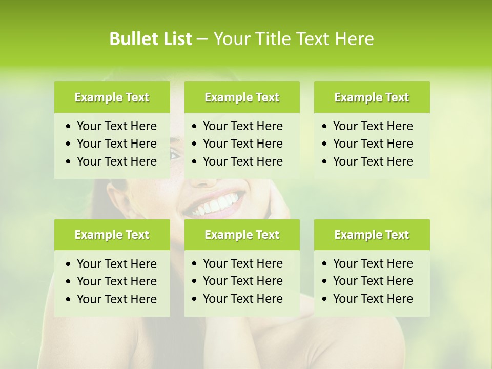 Lady Complexion Wellness PowerPoint Template