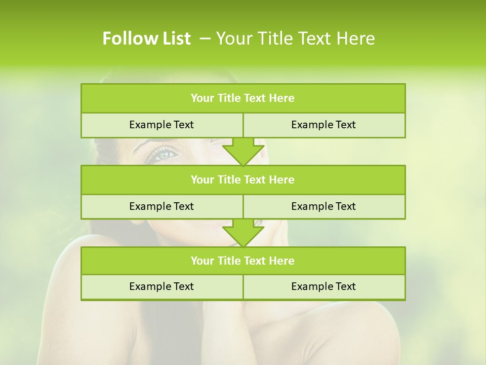 Lady Complexion Wellness PowerPoint Template