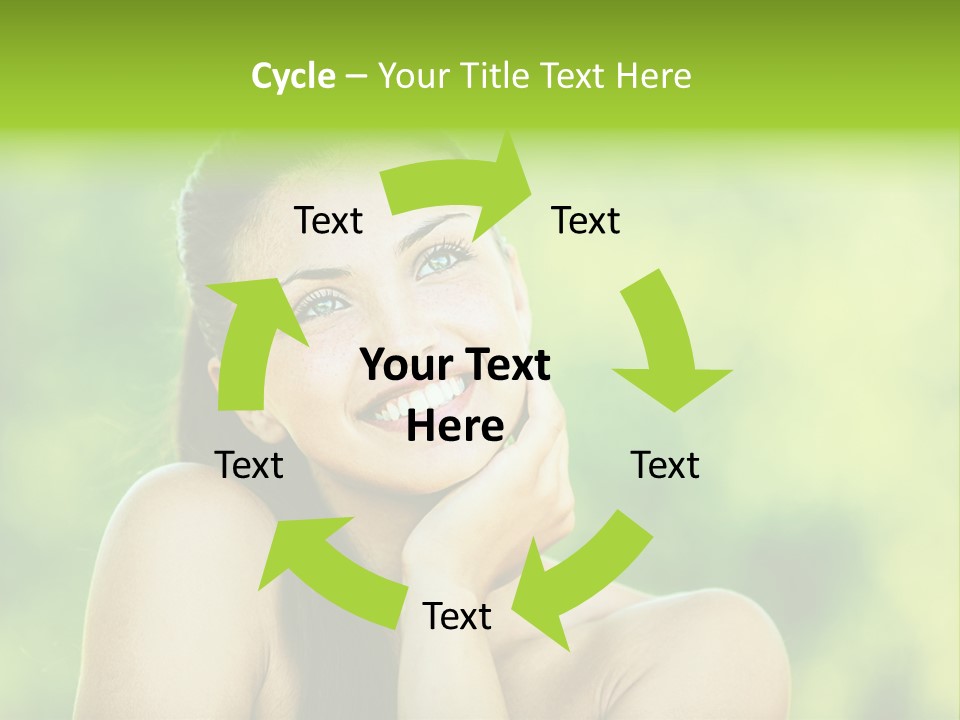 Lady Complexion Wellness PowerPoint Template