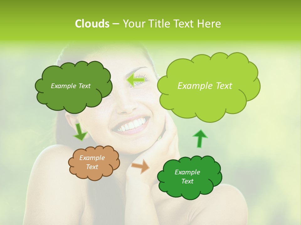 Lady Complexion Wellness PowerPoint Template