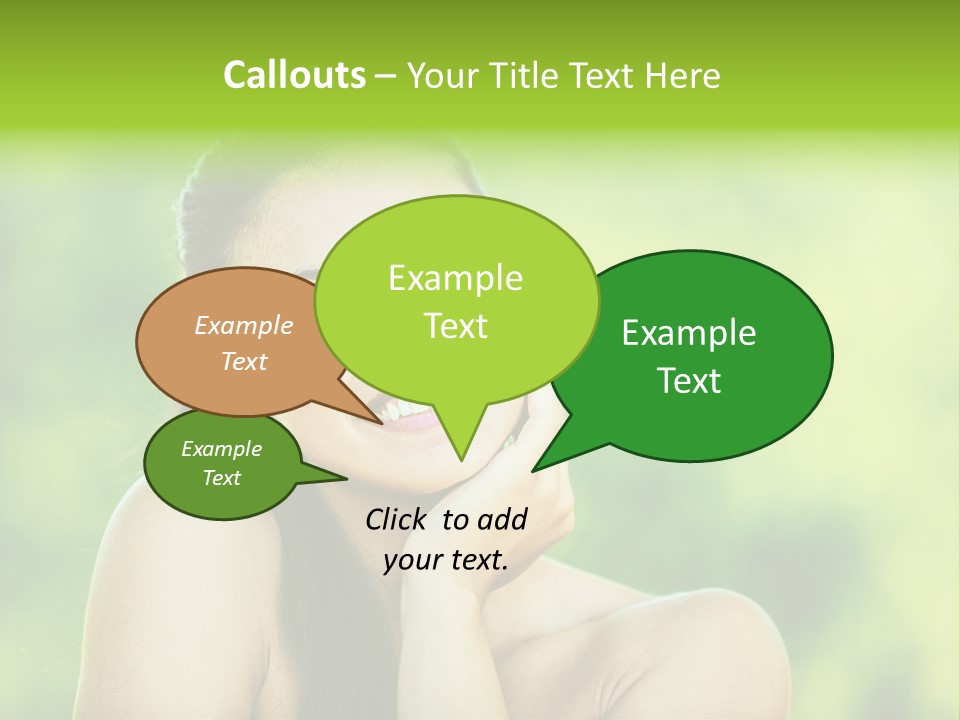 Lady Complexion Wellness PowerPoint Template