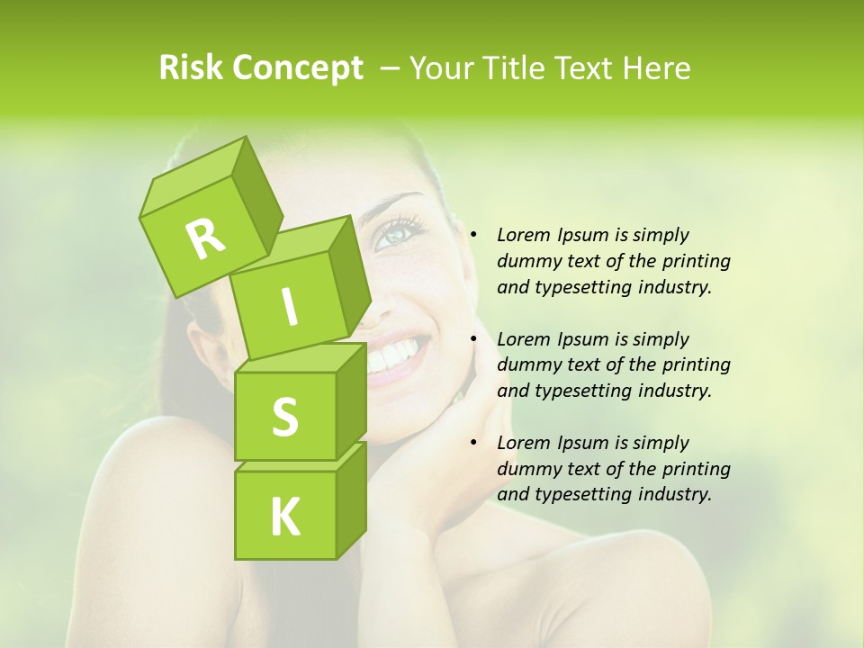 Lady Complexion Wellness PowerPoint Template