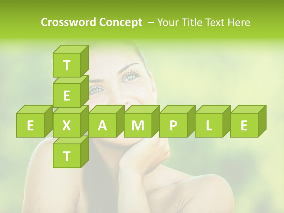 Lady Complexion Wellness PowerPoint Template