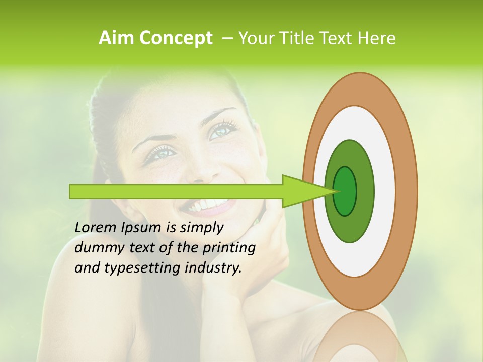 Lady Complexion Wellness PowerPoint Template