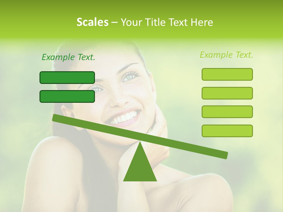 Lady Complexion Wellness PowerPoint Template