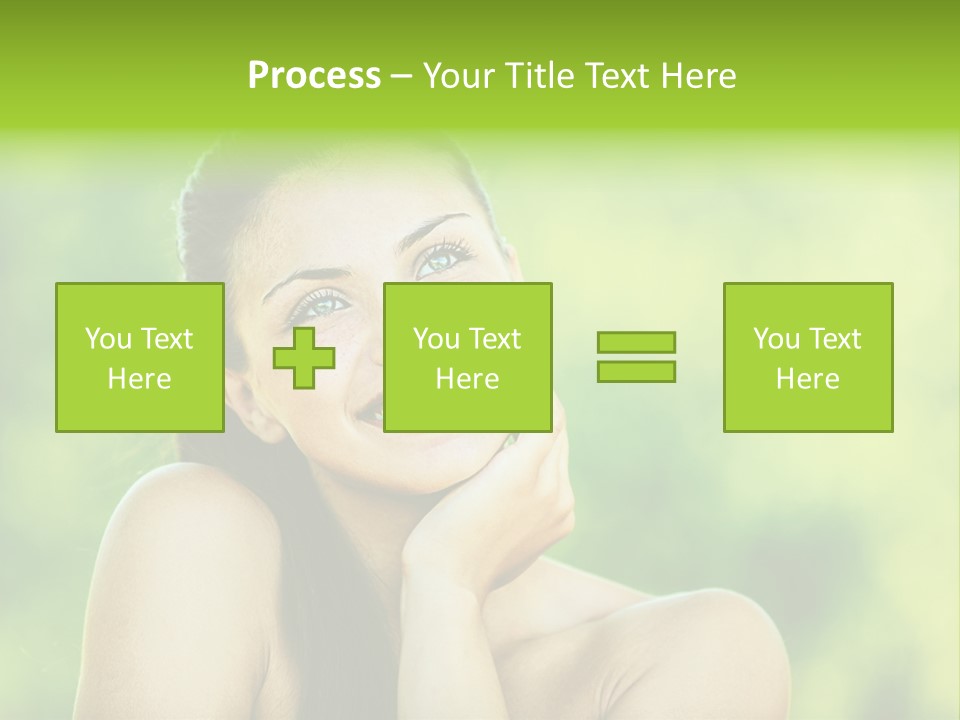 Lady Complexion Wellness PowerPoint Template