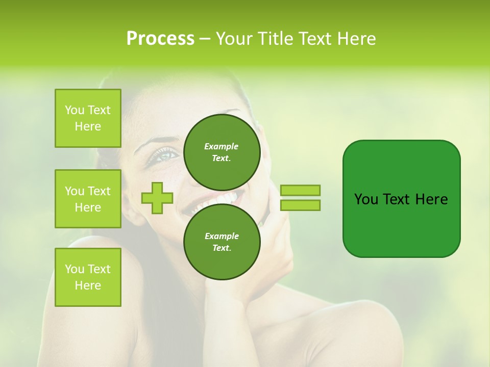 Lady Complexion Wellness PowerPoint Template