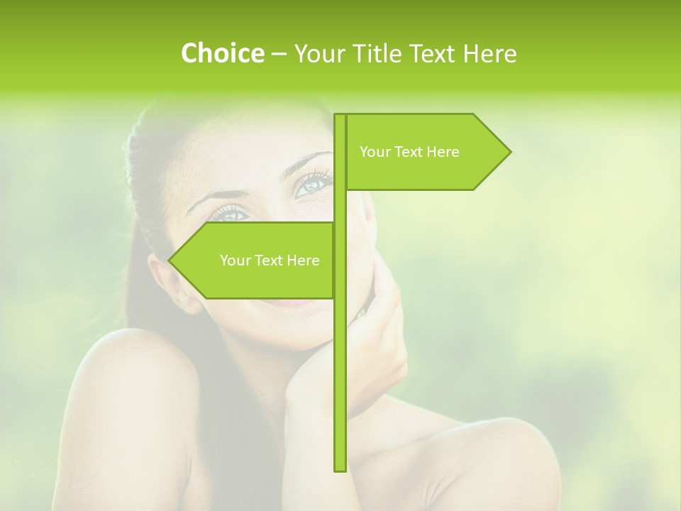 Lady Complexion Wellness PowerPoint Template