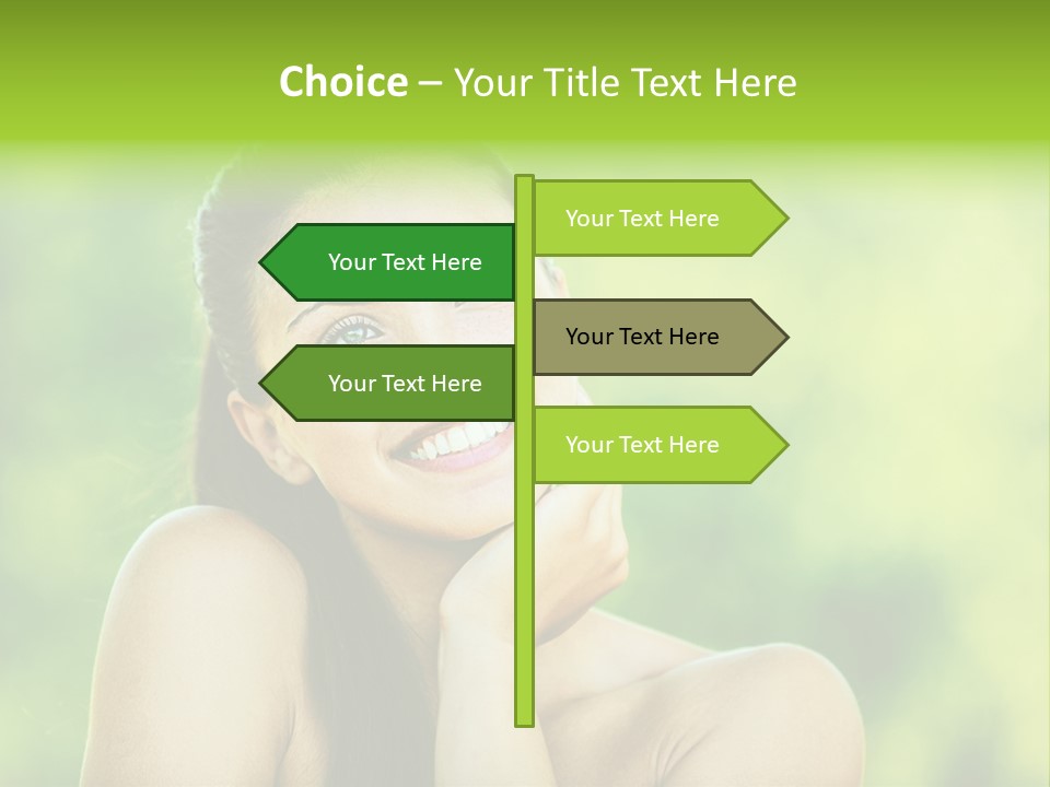 Lady Complexion Wellness PowerPoint Template