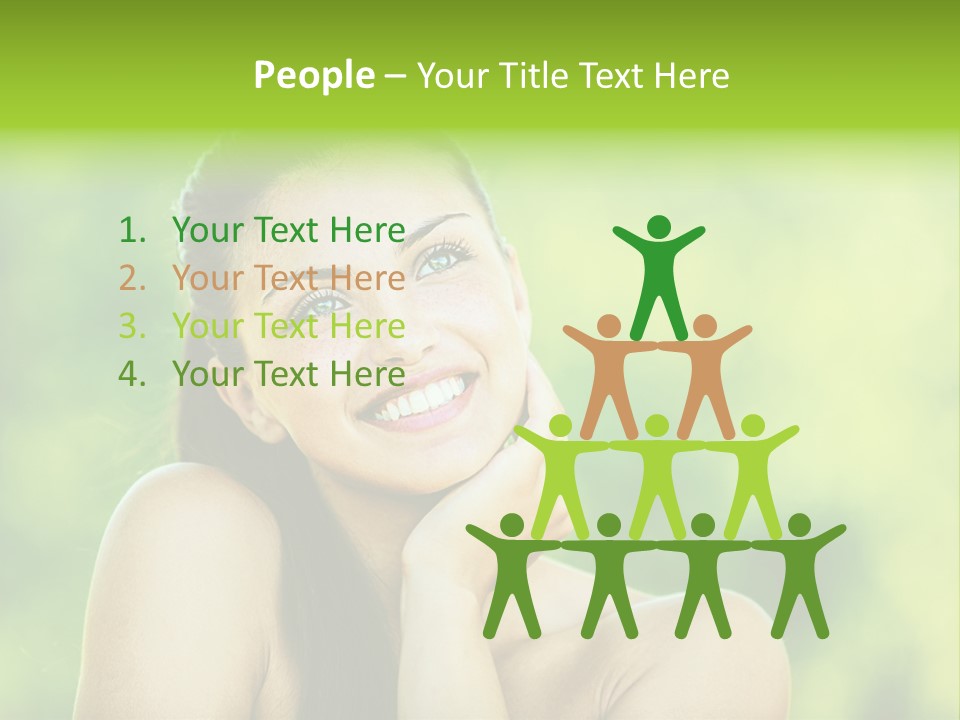 Lady Complexion Wellness PowerPoint Template