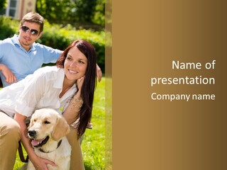 Partner Portrait Man PowerPoint Template