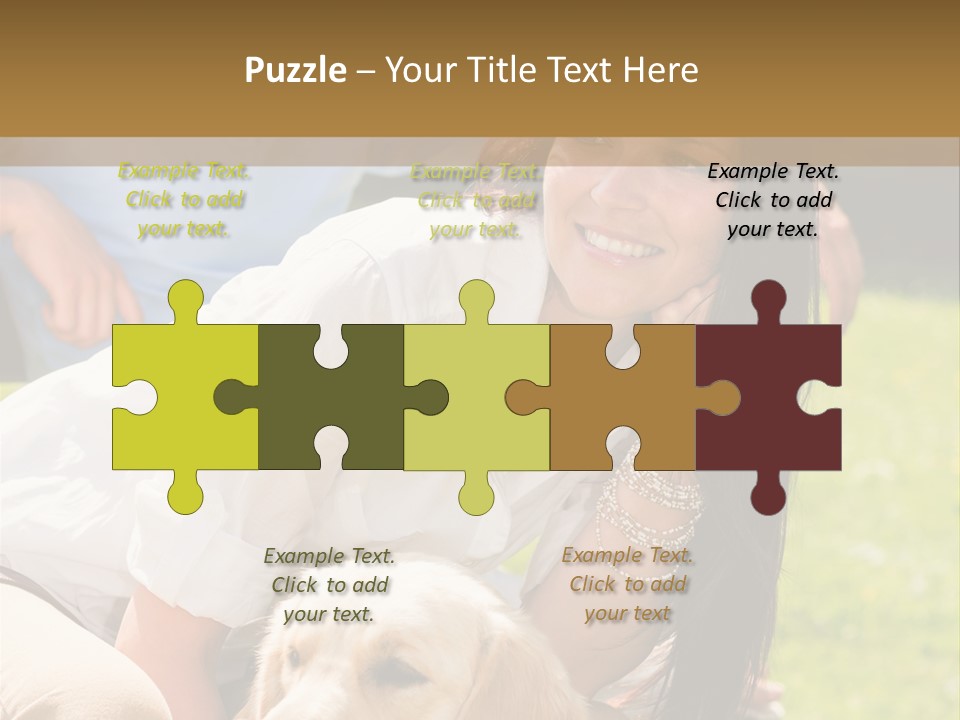 Partner Portrait Man PowerPoint Template