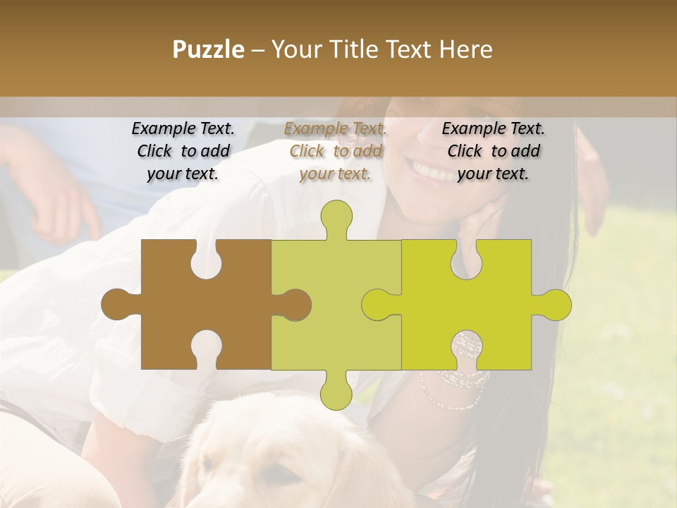 Partner Portrait Man PowerPoint Template