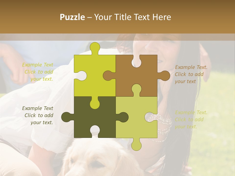 Partner Portrait Man PowerPoint Template