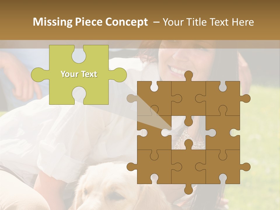 Partner Portrait Man PowerPoint Template