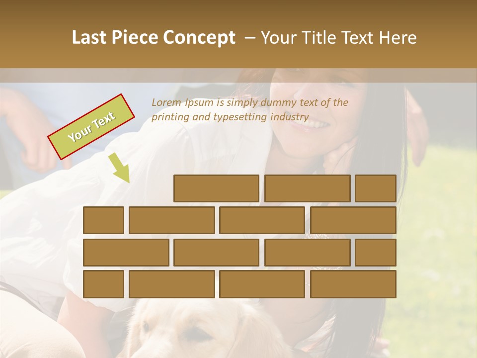 Partner Portrait Man PowerPoint Template