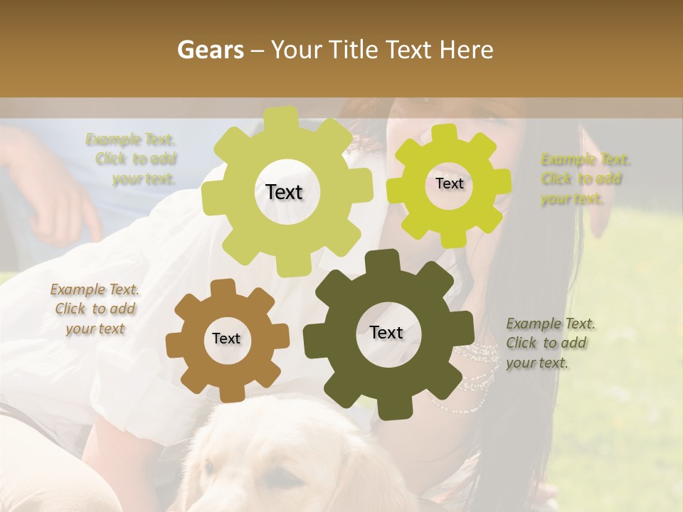 Partner Portrait Man PowerPoint Template