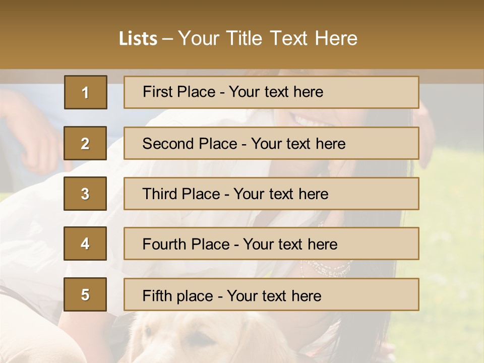 Partner Portrait Man PowerPoint Template