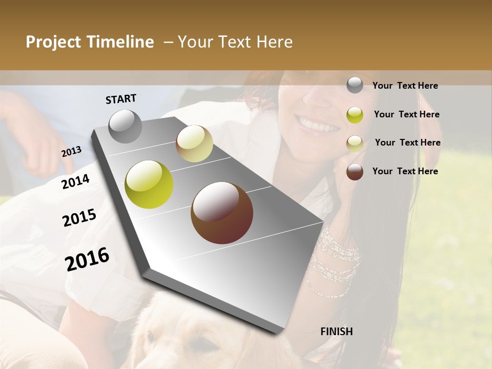 Partner Portrait Man PowerPoint Template