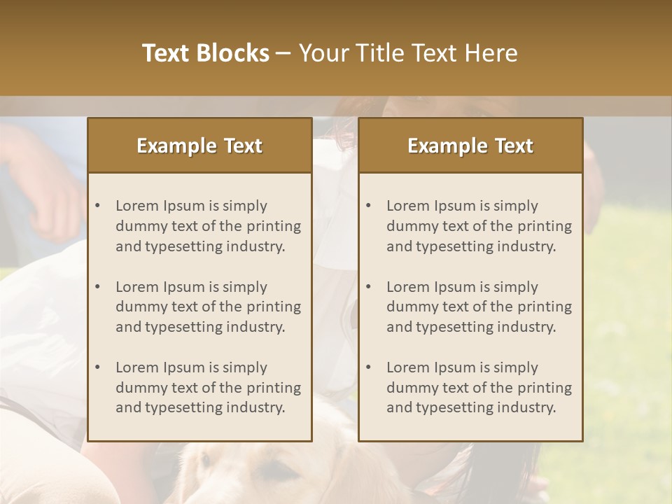Partner Portrait Man PowerPoint Template