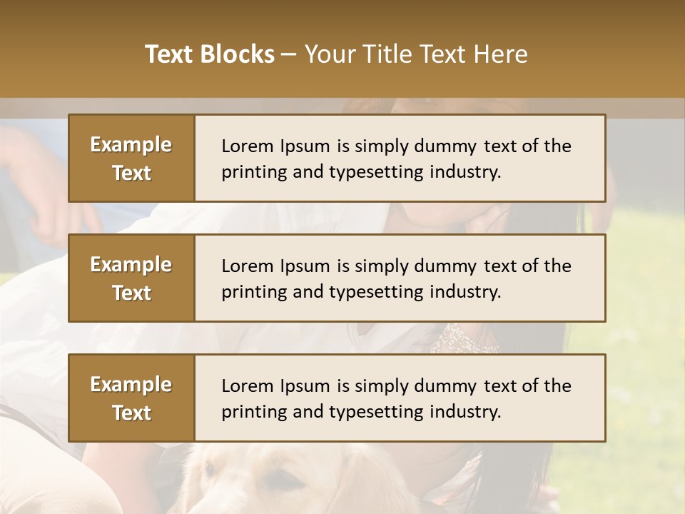 Partner Portrait Man PowerPoint Template