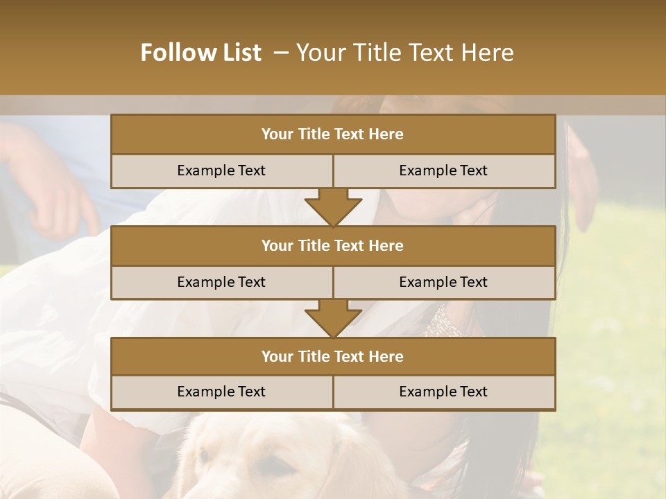 Partner Portrait Man PowerPoint Template