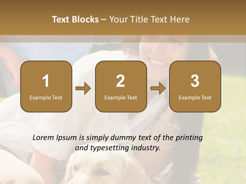 Partner Portrait Man PowerPoint Template