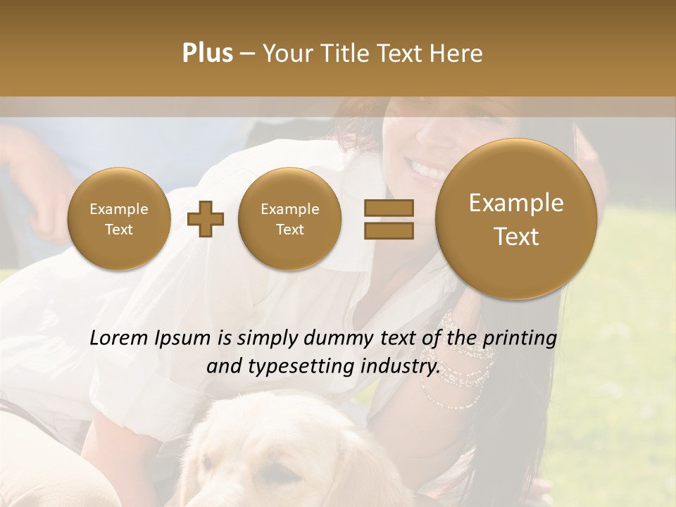 Partner Portrait Man PowerPoint Template