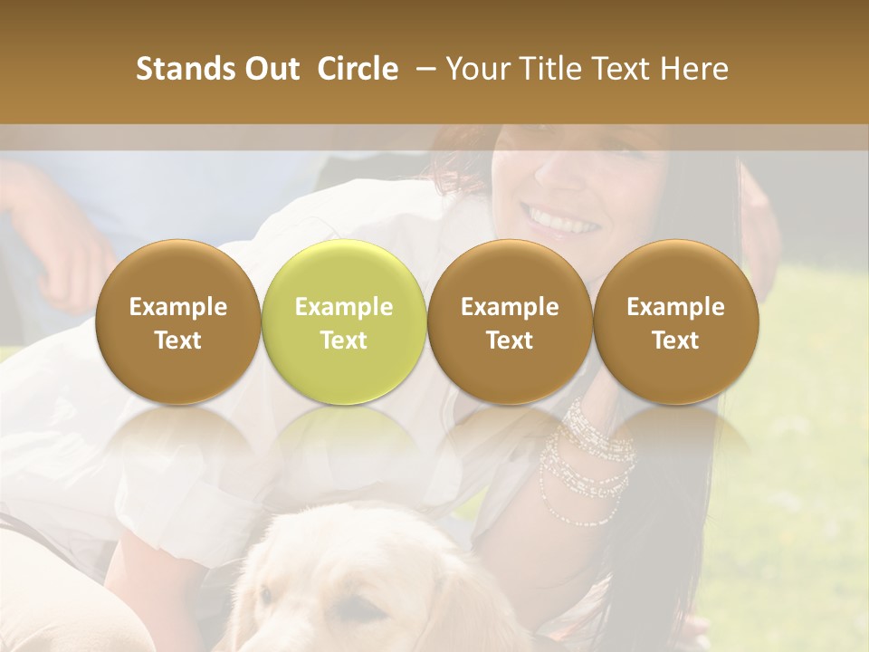 Partner Portrait Man PowerPoint Template