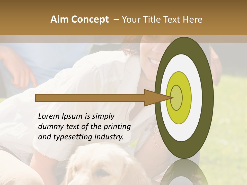 Partner Portrait Man PowerPoint Template