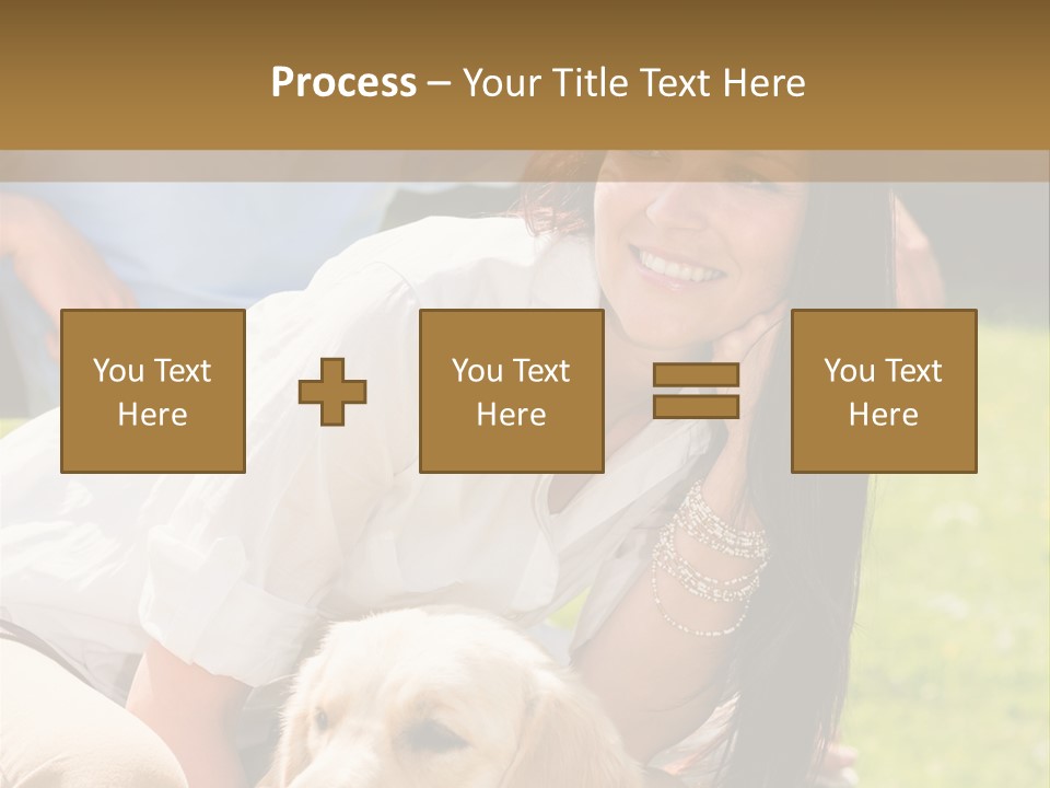 Partner Portrait Man PowerPoint Template