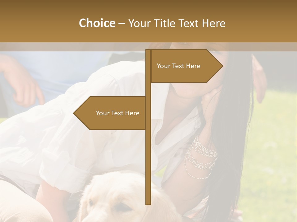 Partner Portrait Man PowerPoint Template